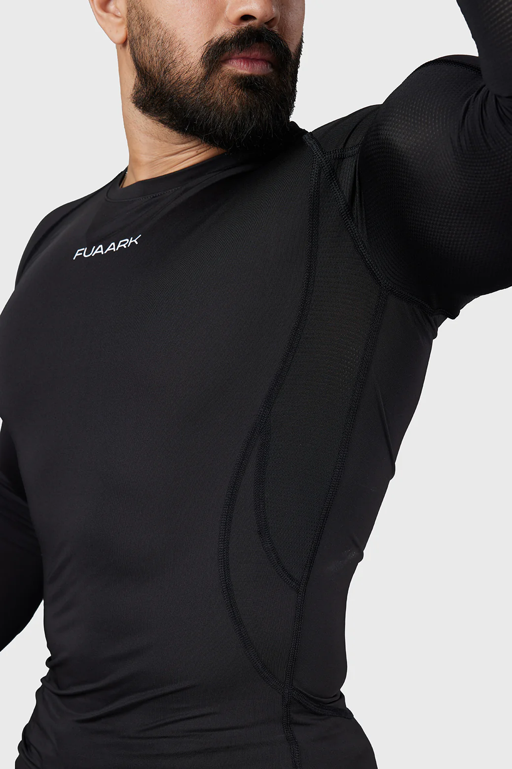 Compression 2.0 Full Sleeves T-shirt Black - Image 4
