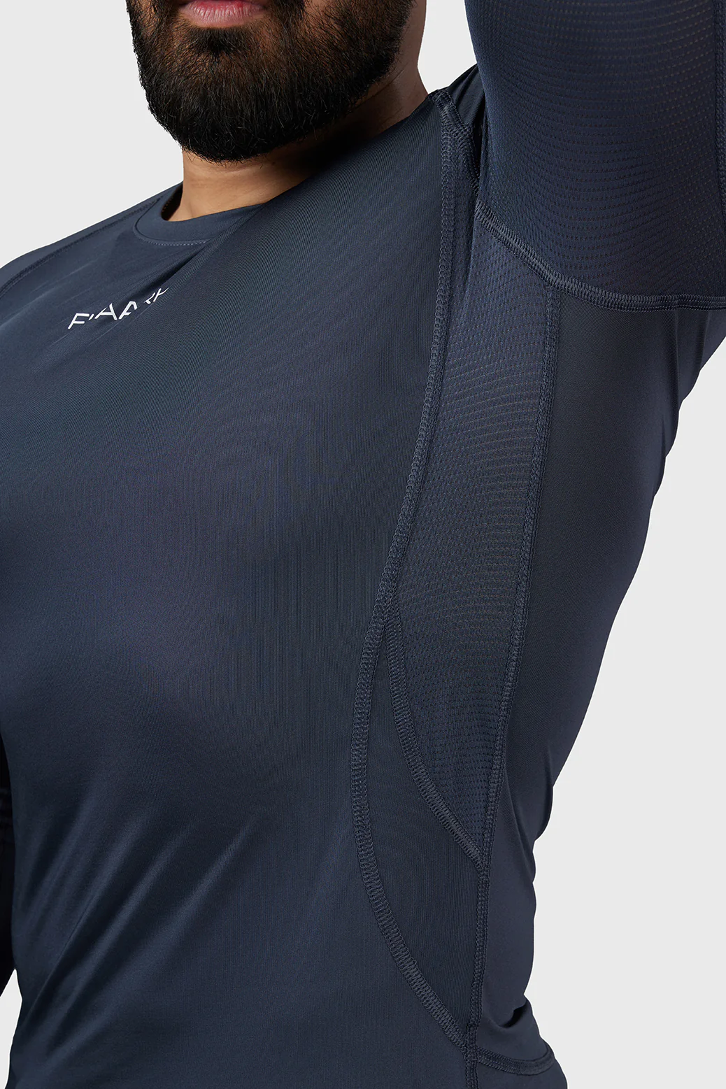 Compression 2.0 Full Sleeves T-shirt Grey - Image 4