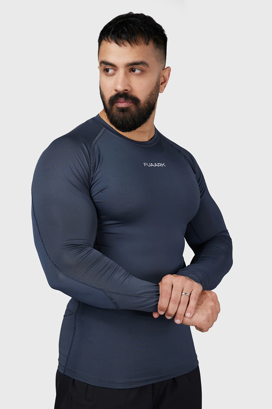 Compression 2.0 Full Sleeves T-shirt Grey - Image 5
