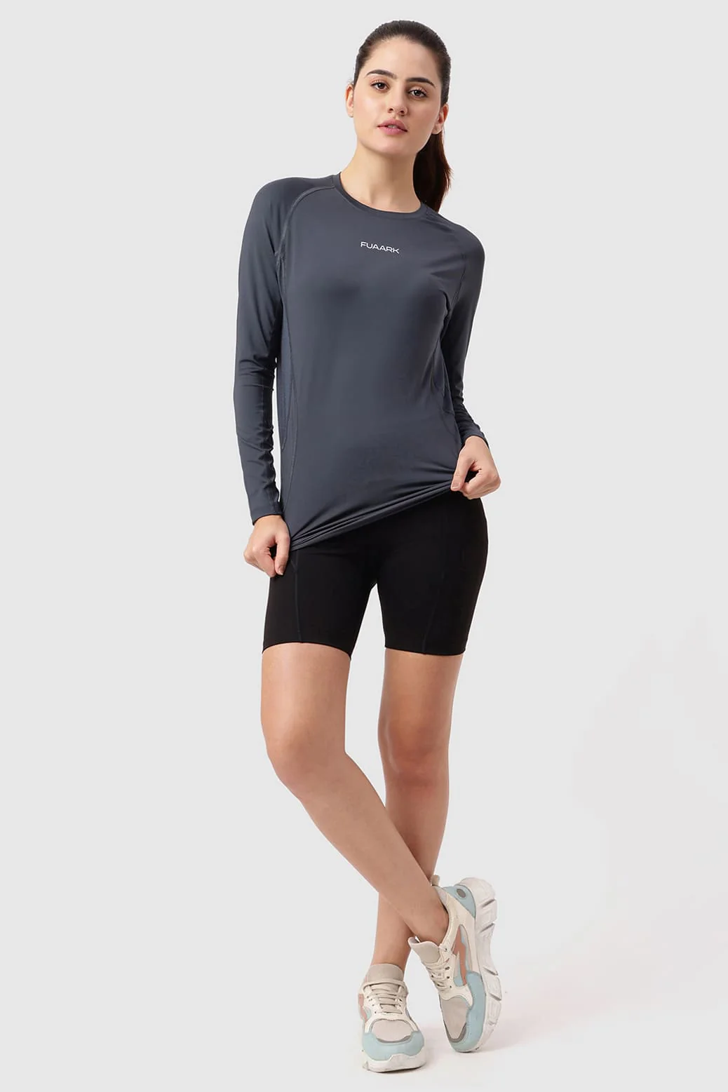 Compression 2.0 Full Sleeves T-shirt Grey - Image 5