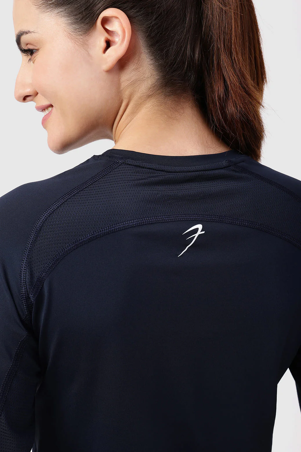 Compression 2.0 Full Sleeves T-shirt Navy - Image 5