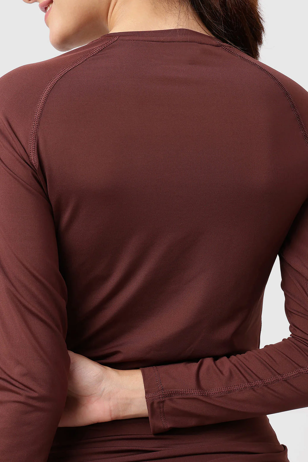 Compression Full T-shirt Brown - Image 4