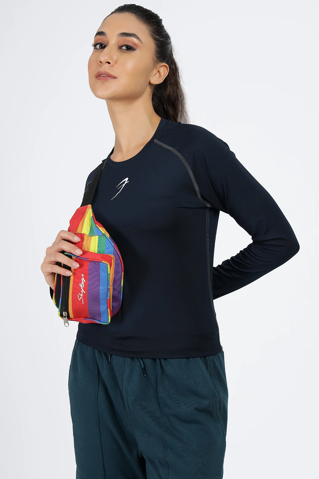Compression Full T-shirt Navy - Image 6
