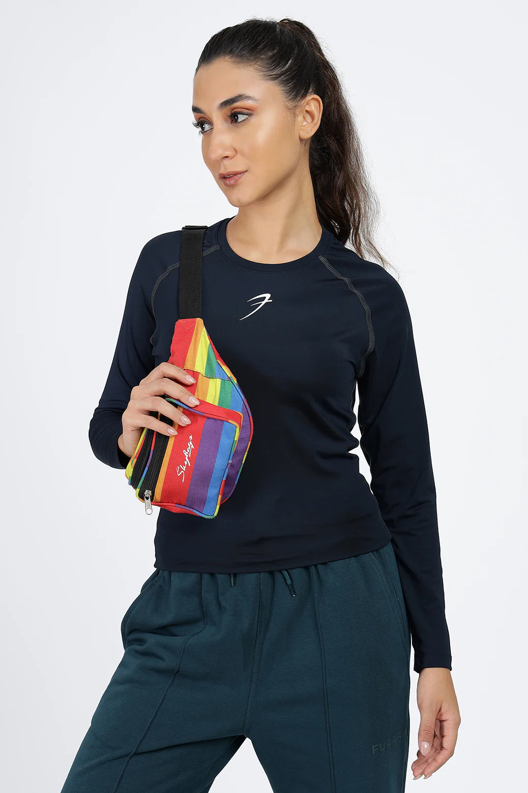 Compression Full T-shirt Navy - Image 8