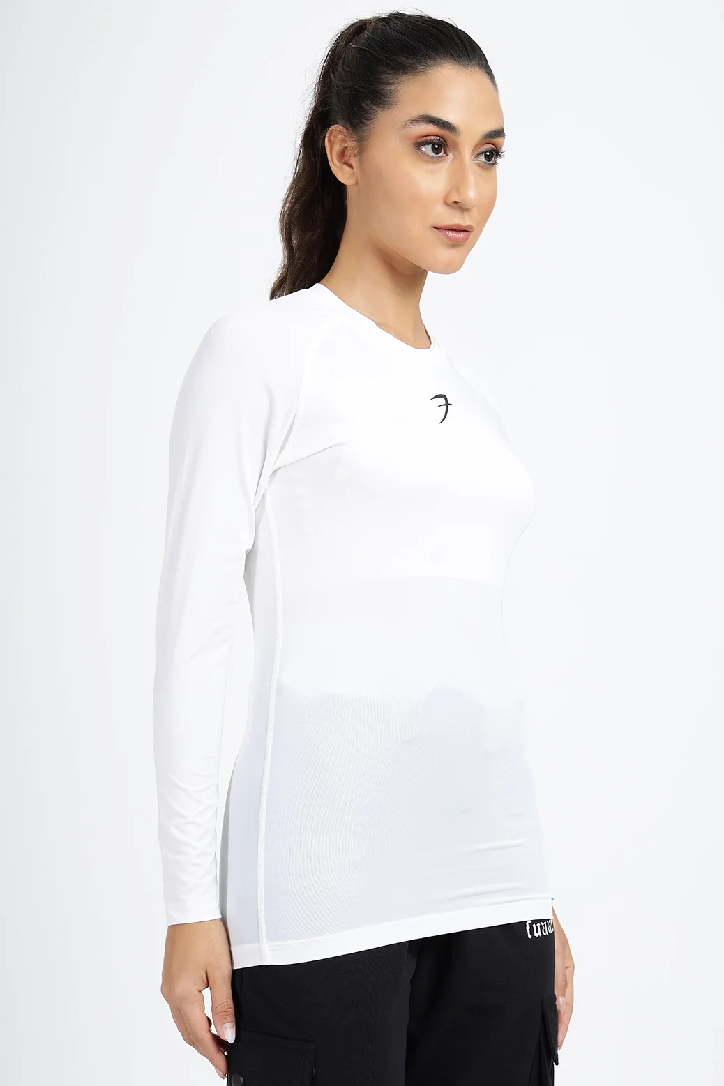 Compression Full T-shirt White - Image 4