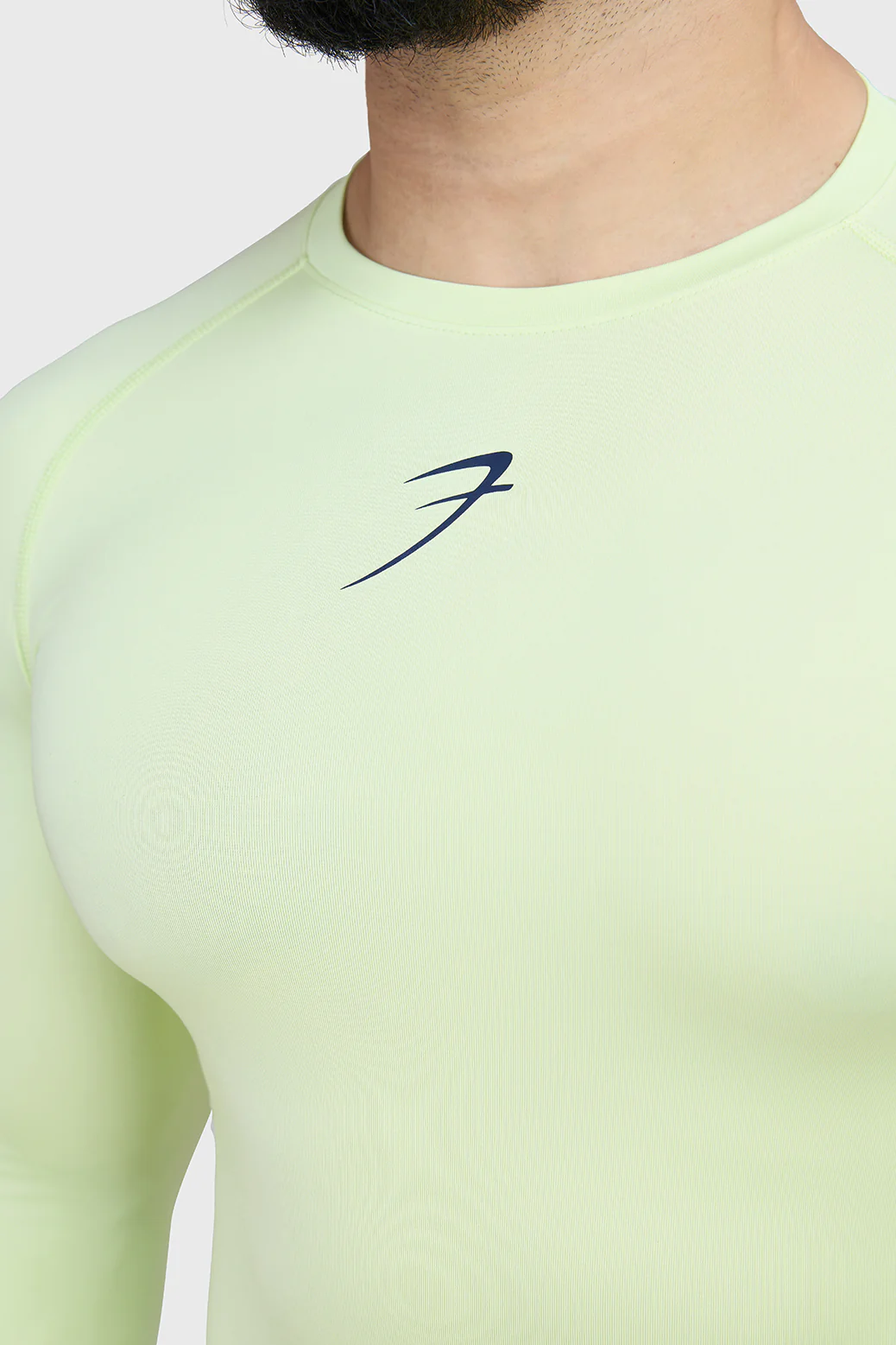 Compression Fullsleeves T-shirt Lime - Image 3