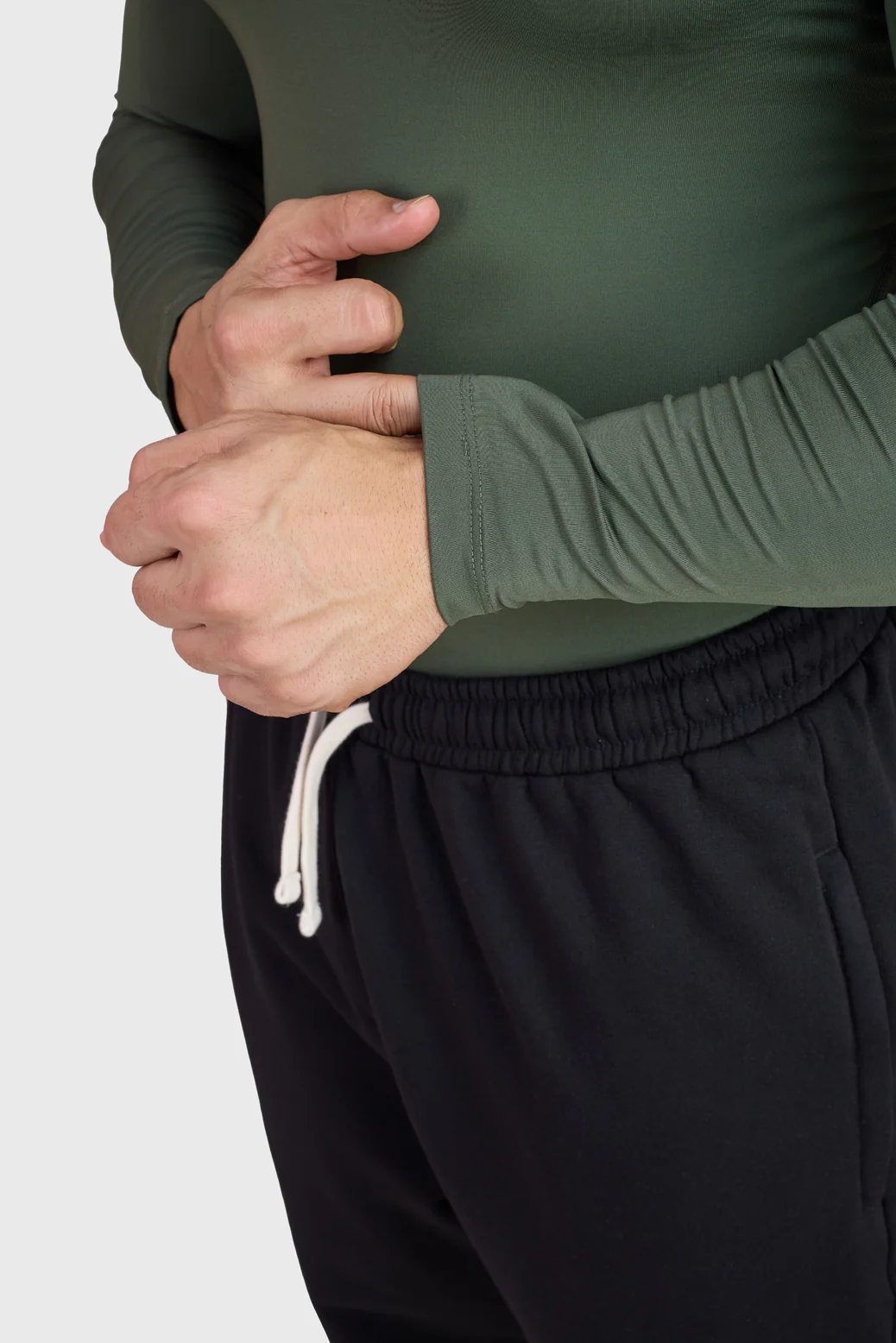Compression Fullsleeves T-shirt Olive - Image 6