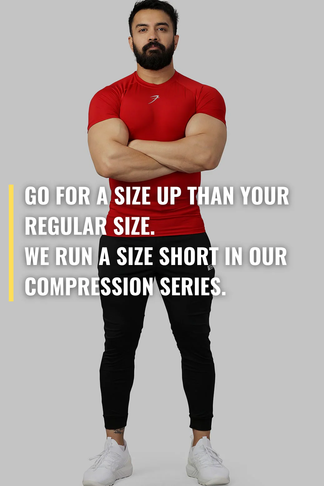 Compression T-shirt Red - Image 3