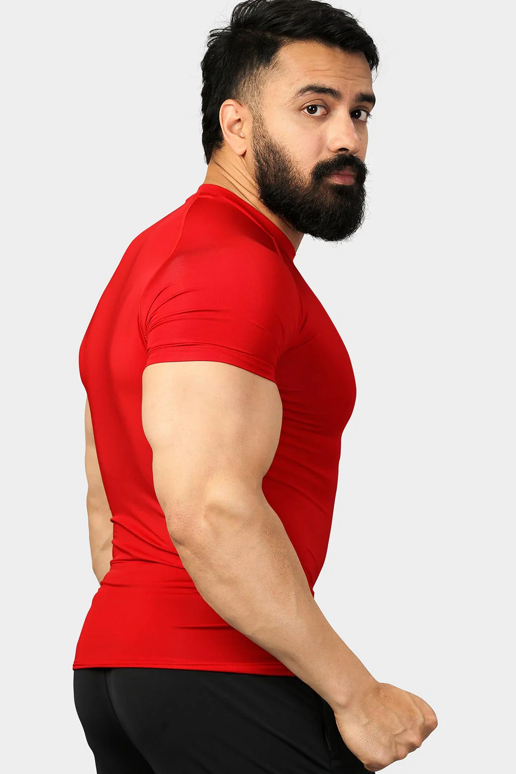 Compression T-shirt Red - Image 5
