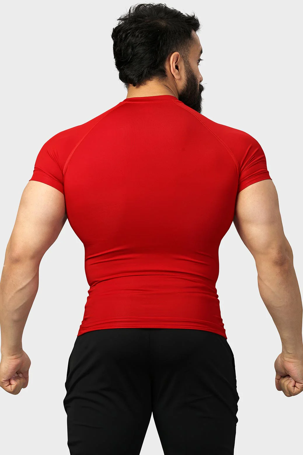 Compression T-shirt Red - Image 6