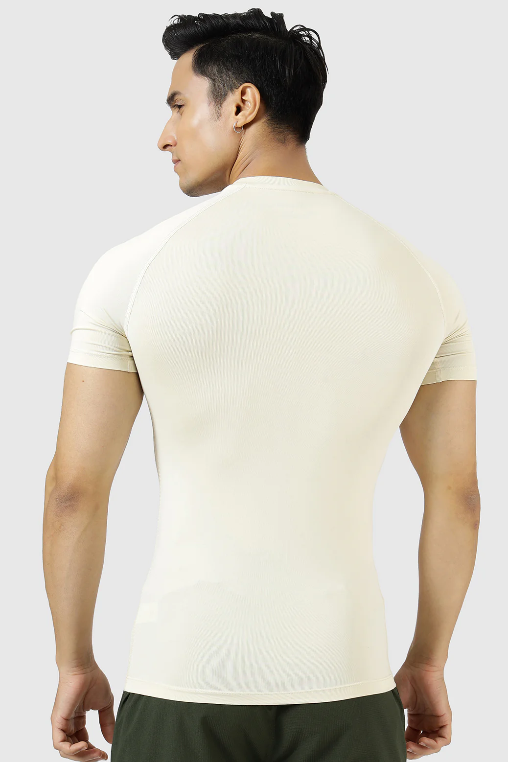 Compression T-shirt Beige - Image 6