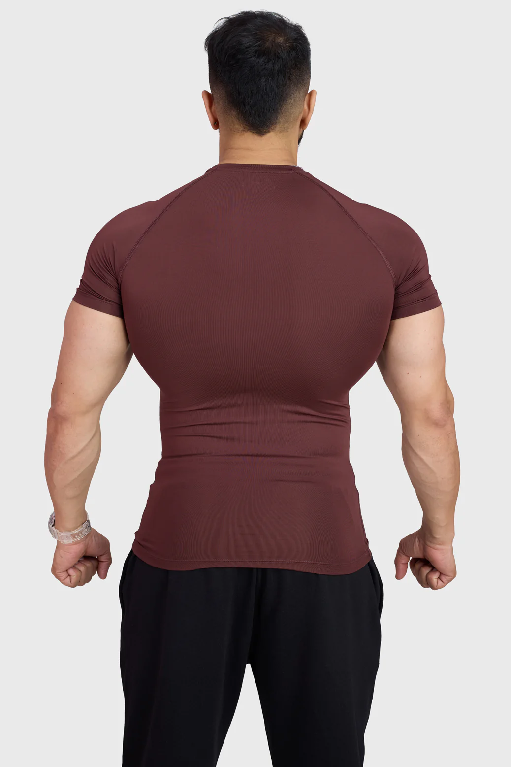 Compression T-shirt Brown - Image 8