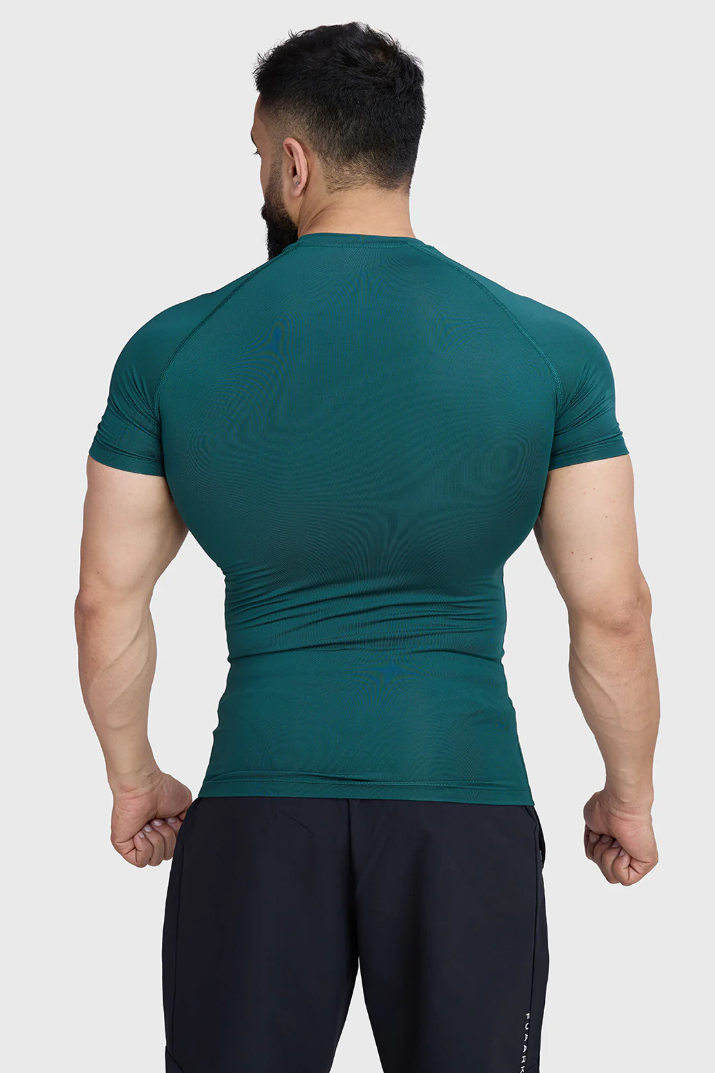 Compression T-shirt Emerald Green - Image 7