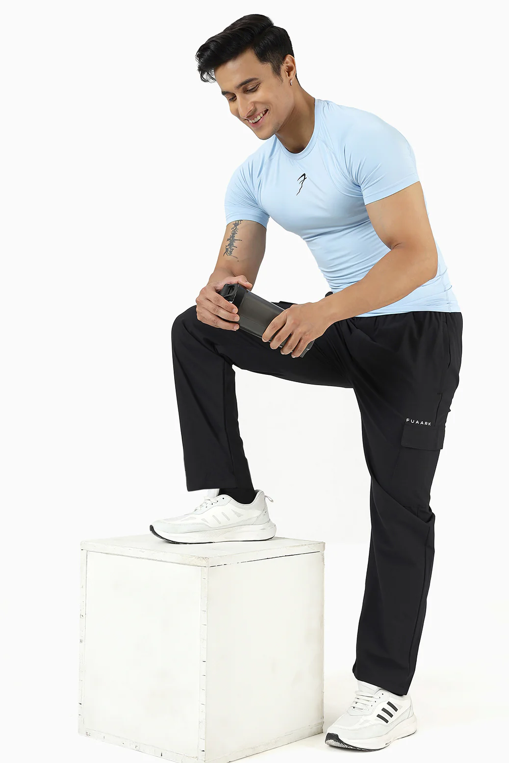 Compression T-shirt Glacial Blue - Image 3