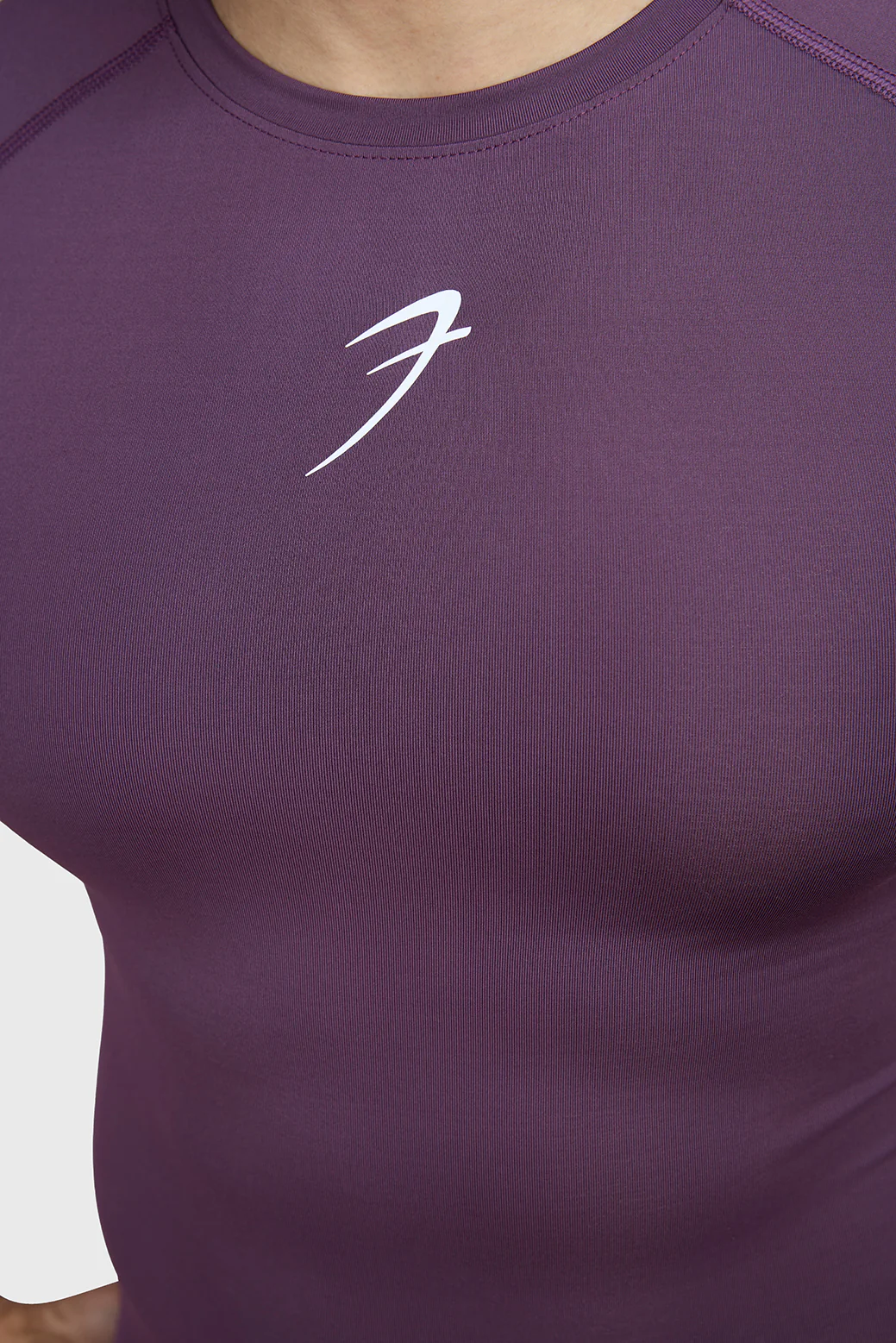 Compression T-shirt Plum - Image 3