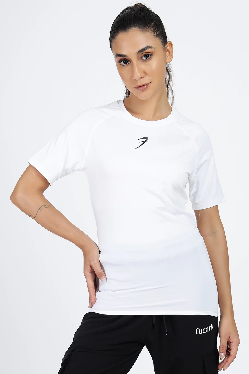 Compression T-shirt White - Image 4