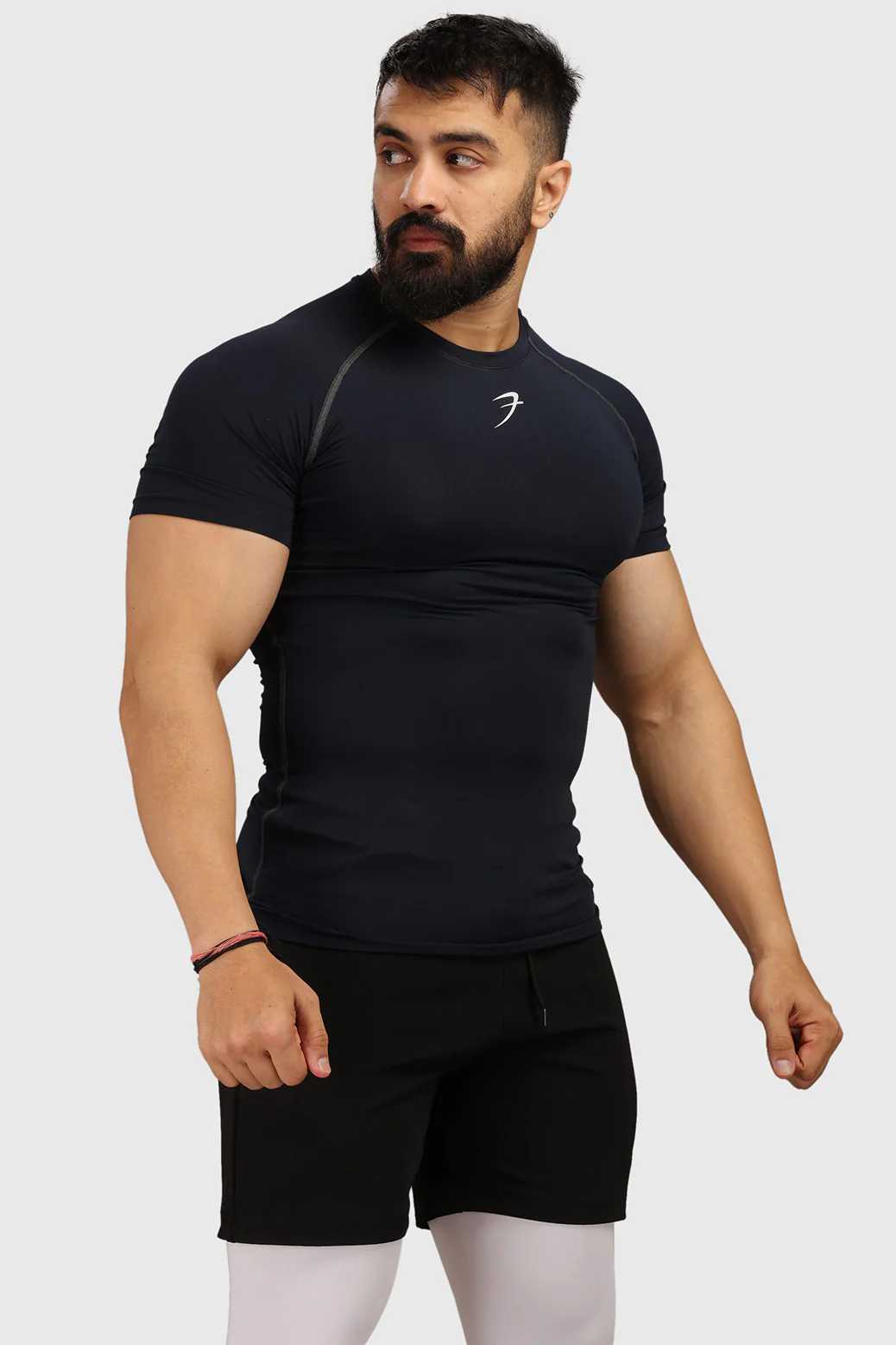 Compression T-shirt Navy - Image 3