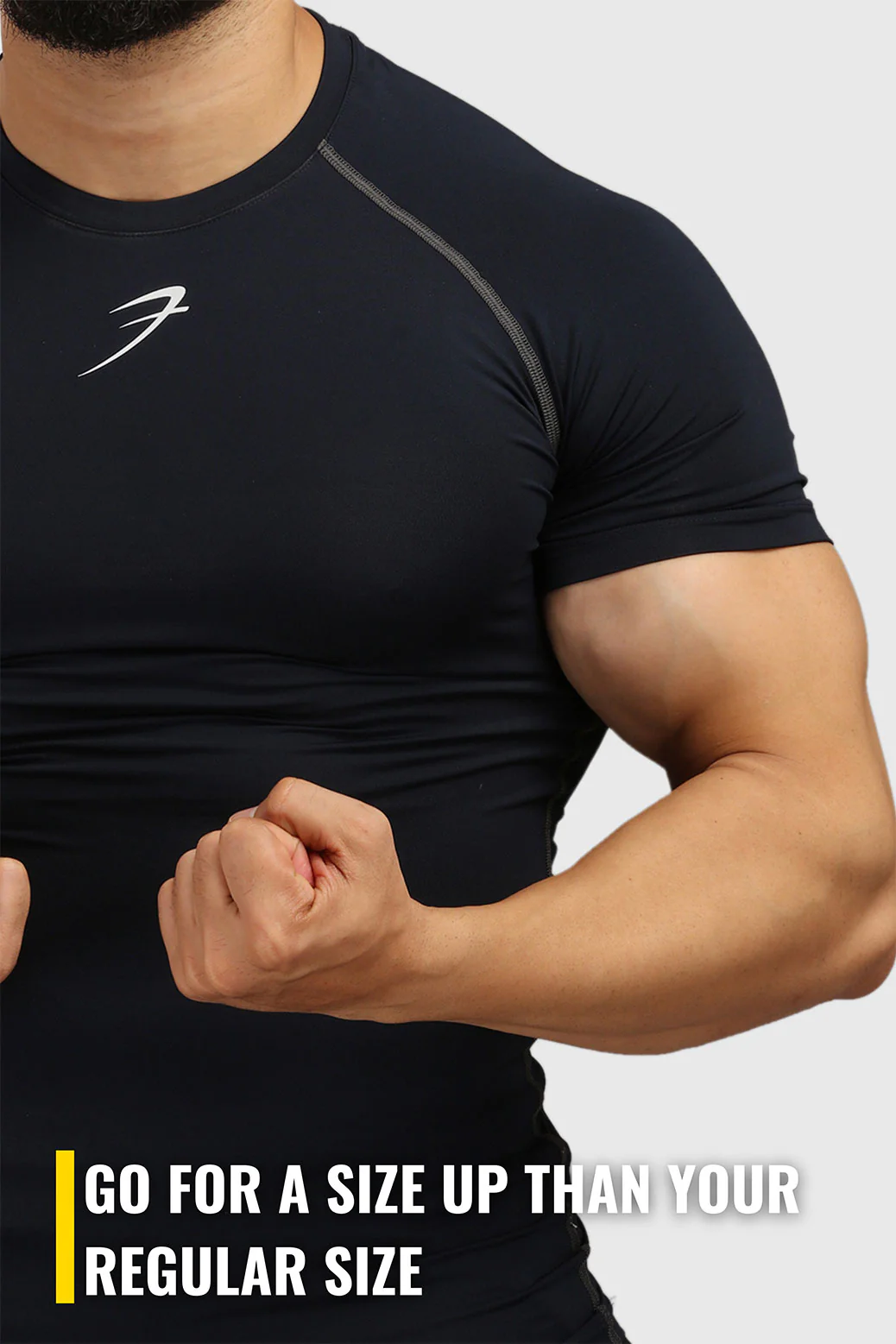 Compression T-shirt Navy - Image 4
