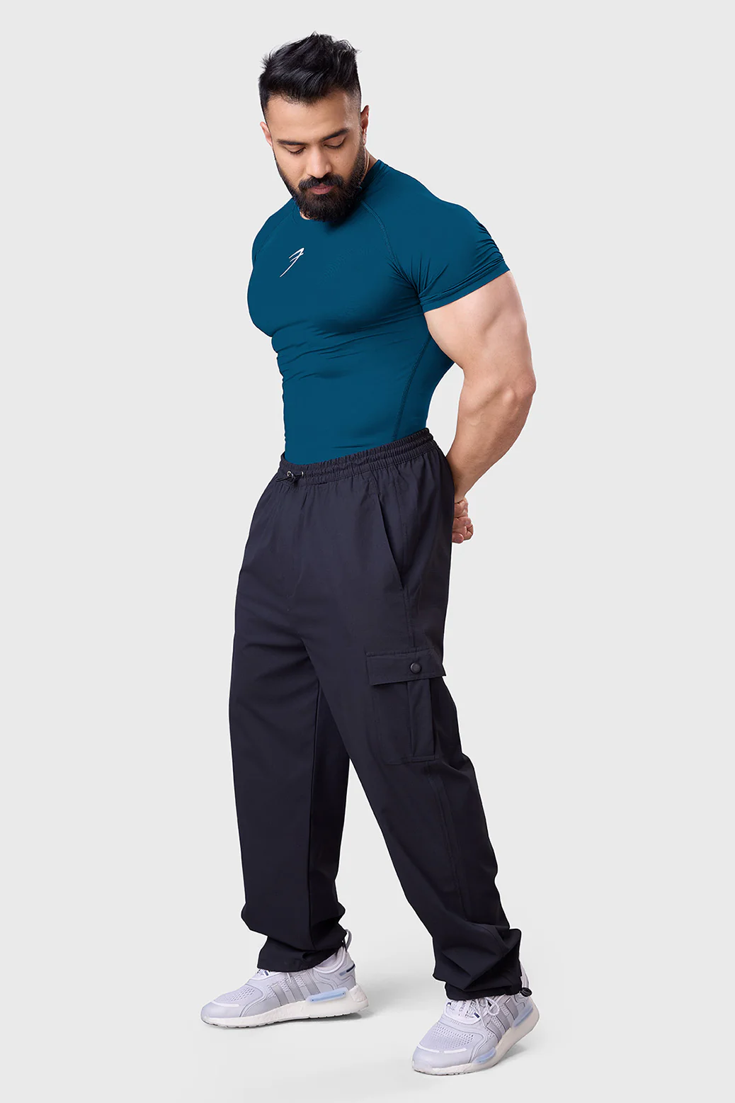 Compression T-shirt Teal - Image 3