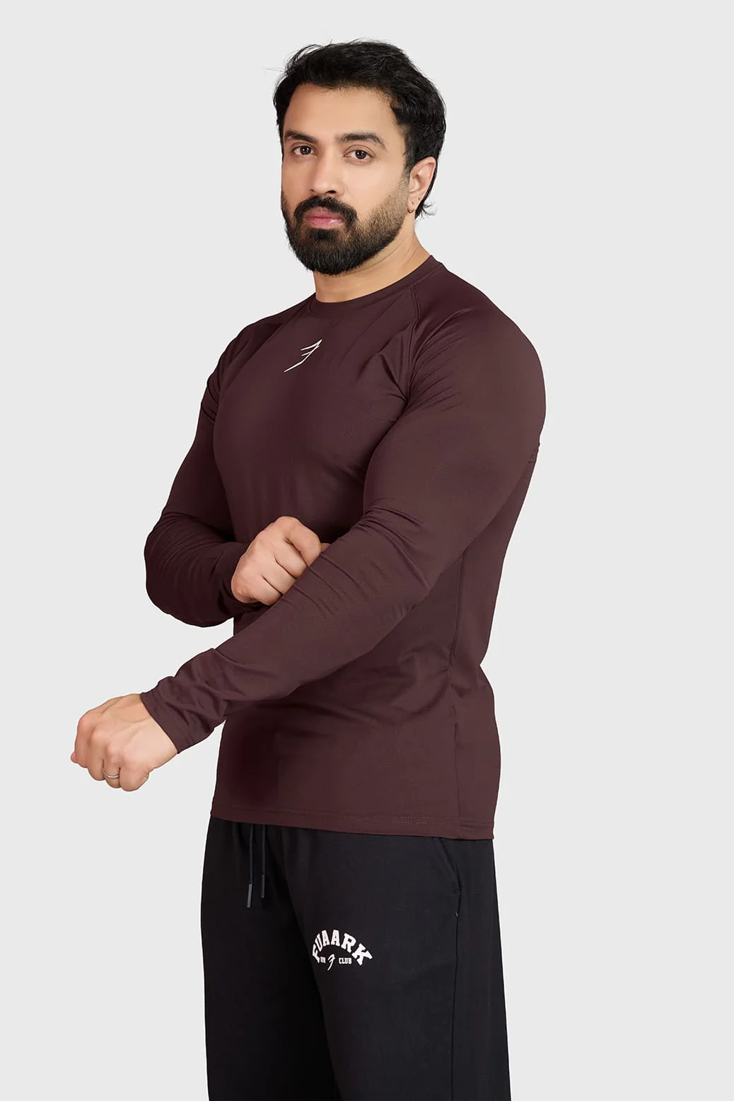 Core Fullsleeves T-shirt Brown - Image 5