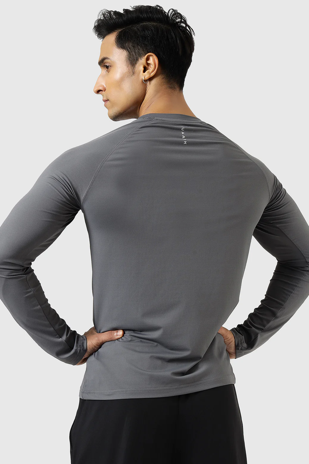 Core Fullsleeves T-shirt Grey - Image 6