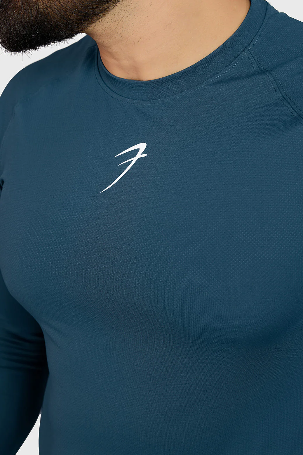 Core Fullsleeves T-shirt Orion Blue - Image 3