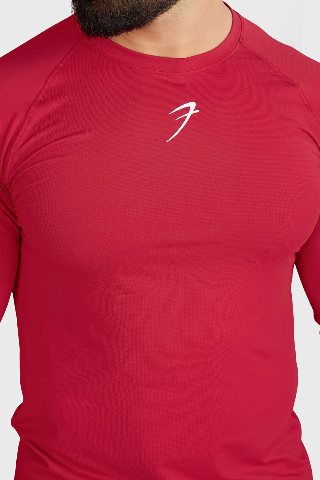 Core Fullsleeves T-shirt Red - Image 4