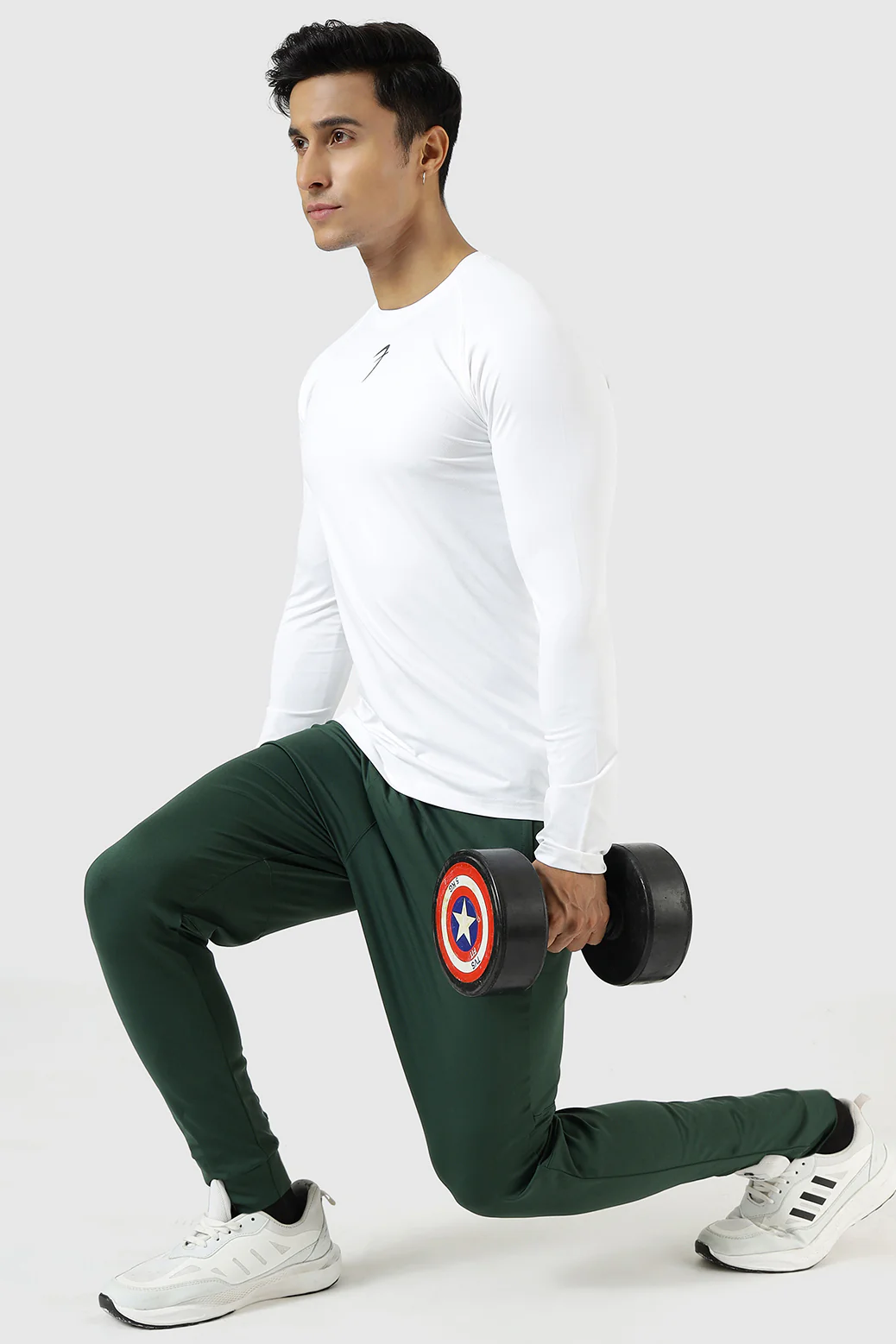 Core Fullsleeves T-shirt White - Image 2