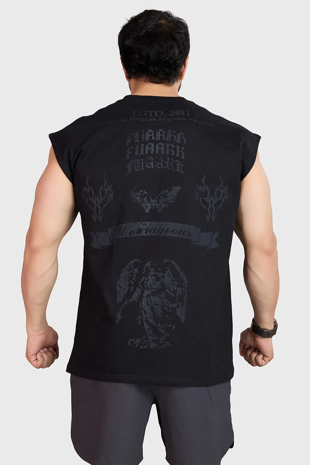 Courageous Capsleeves Tank Black - Image 6