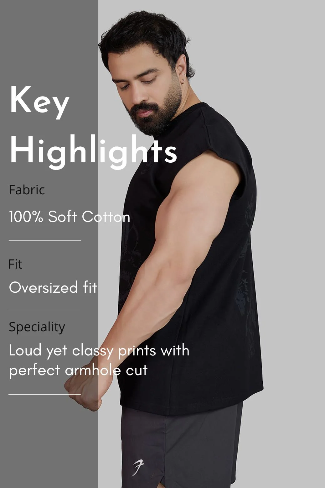 Courageous Capsleeves Tank Black - Image 8