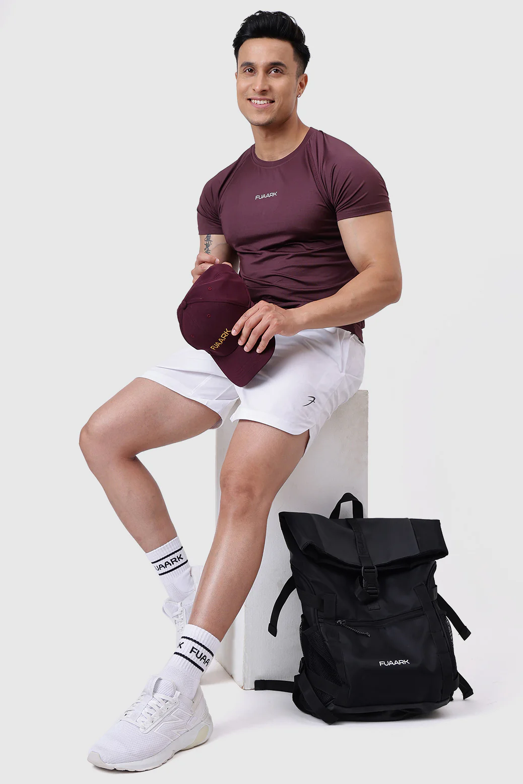 Dash T-shirt Raisin - Image 2