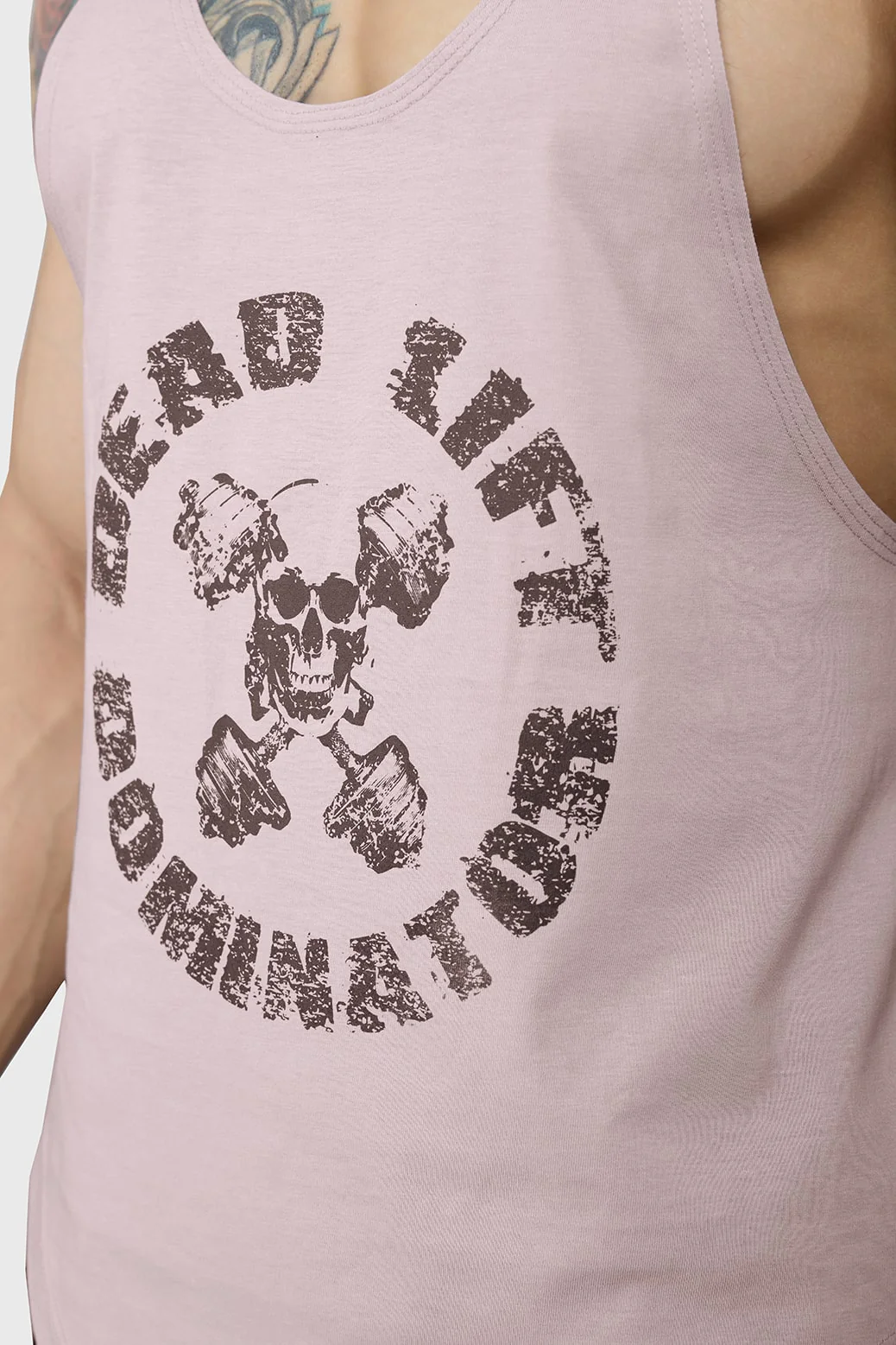 DeadLift Stringer Beige - Image 3
