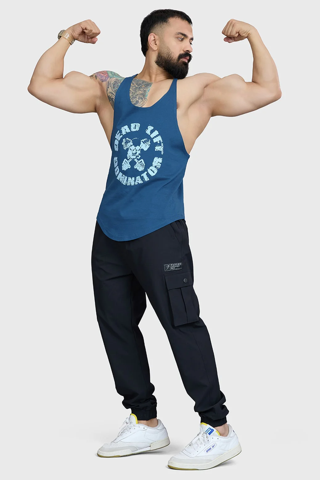 DeadLift Stringer Teal - Image 2
