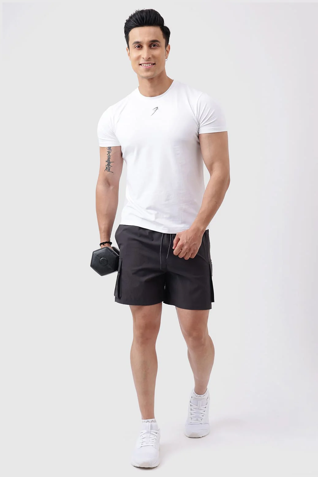 Delta Cargo Shorts Grey - Image 2