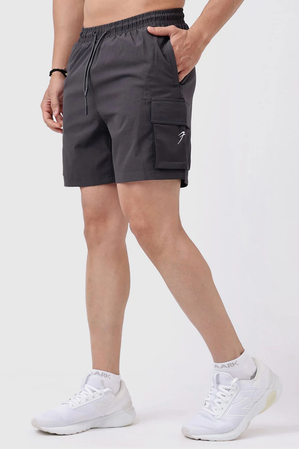Delta Cargo Shorts Grey - Image 4