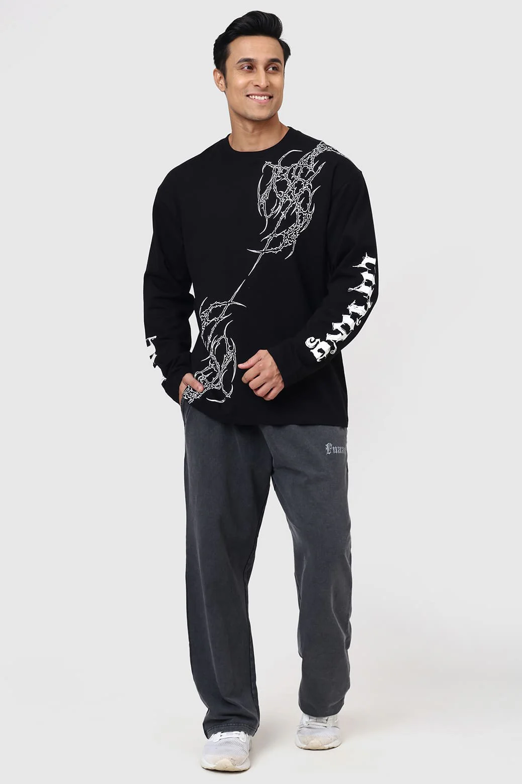 Die Lifting Fullsleeves T-shirt Black - Image 2