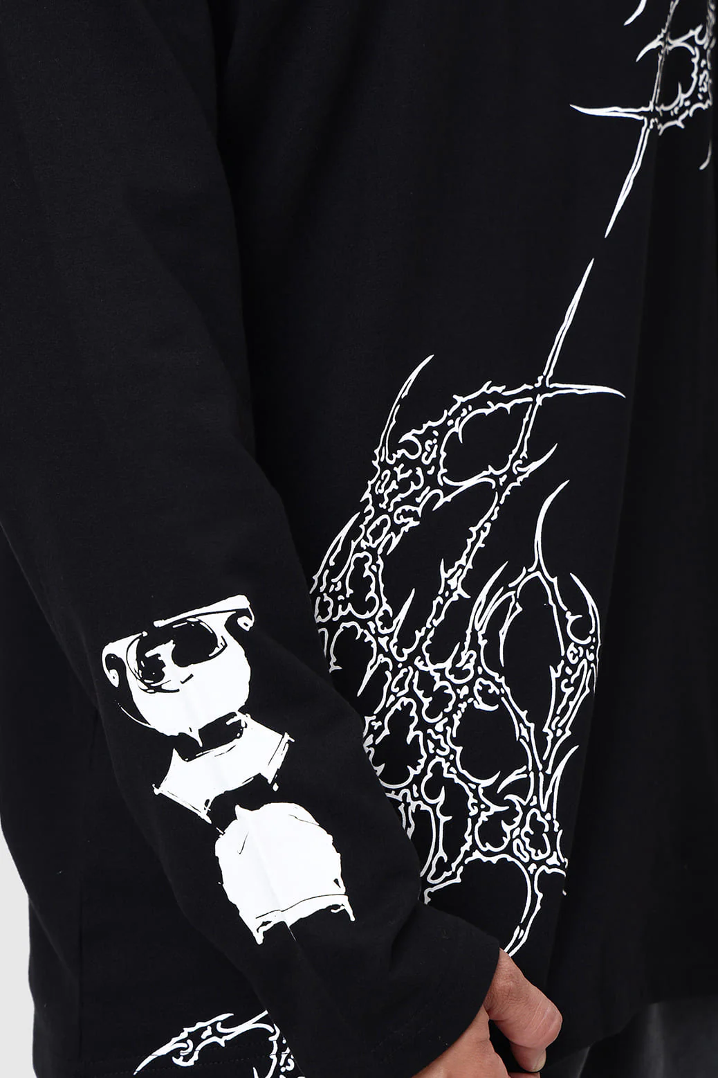 Die Lifting Fullsleeves T-shirt Black - Image 3