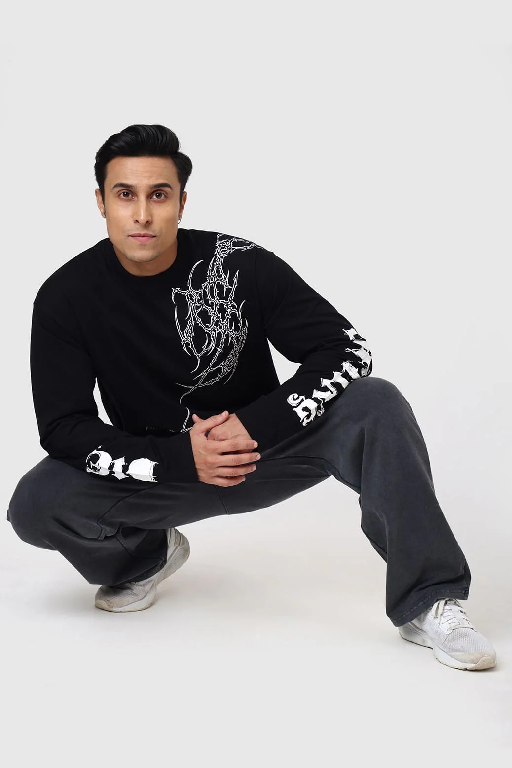 Die Lifting Fullsleeves T-shirt Black - Image 6