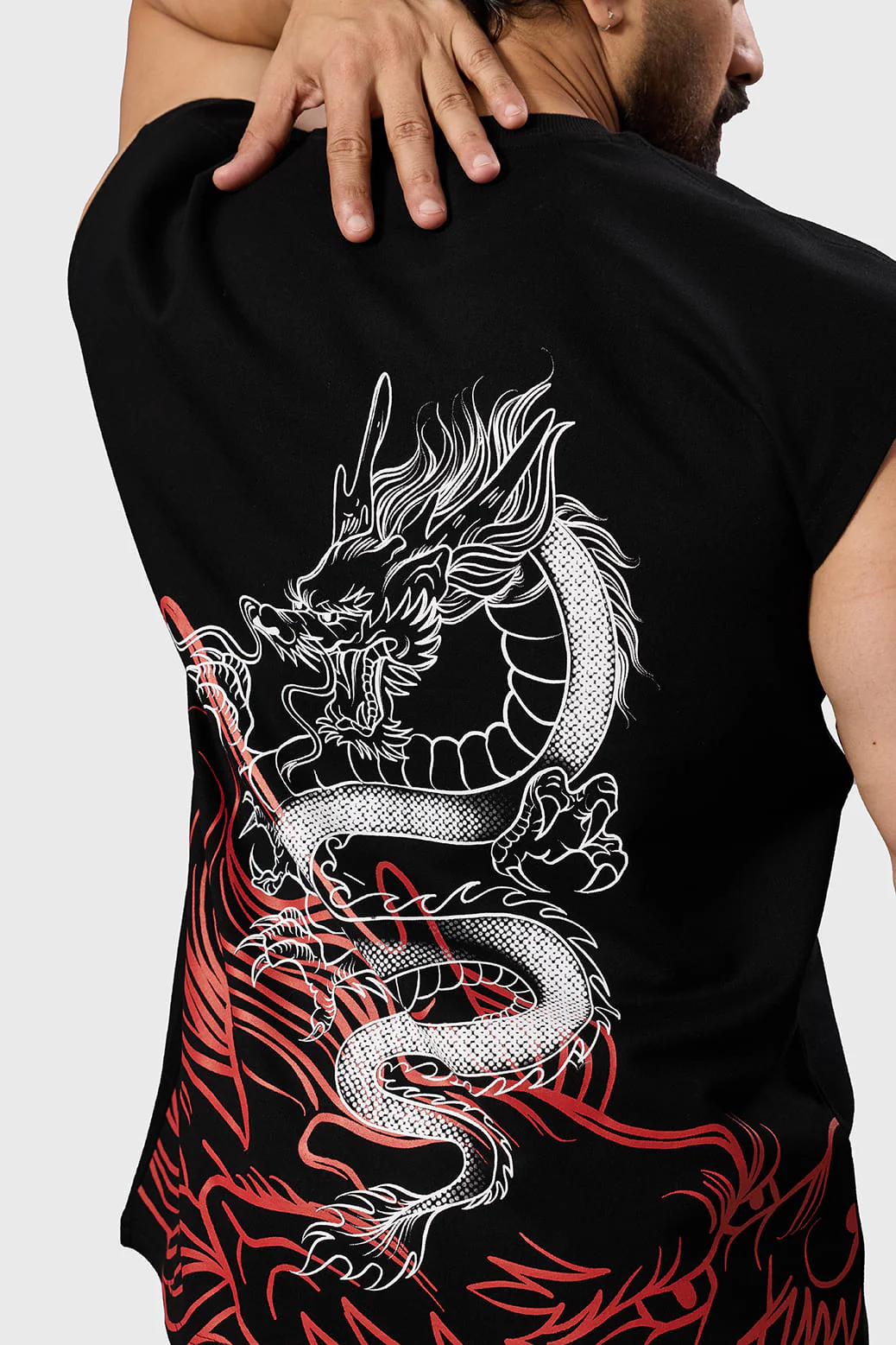 Dragon Capsleeves Tank Black - Image 5