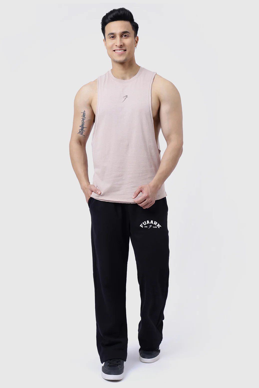 Drift Deep Arm Tank Beige - Image 2