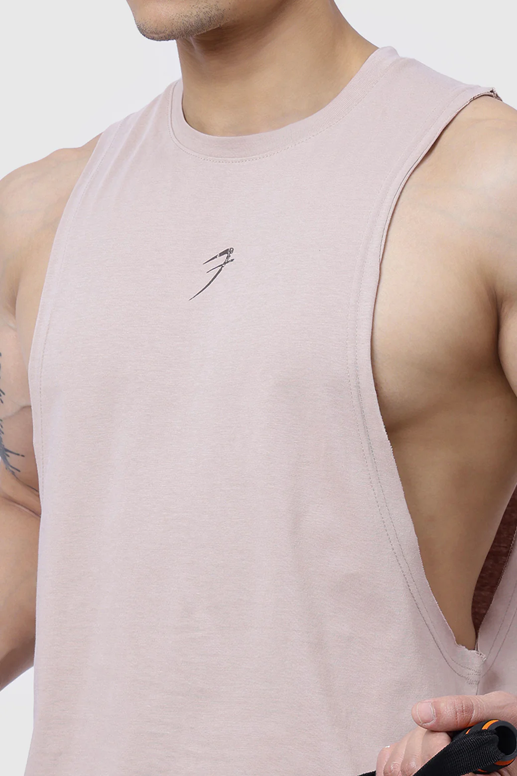 Drift Deep Arm Tank Beige - Image 3
