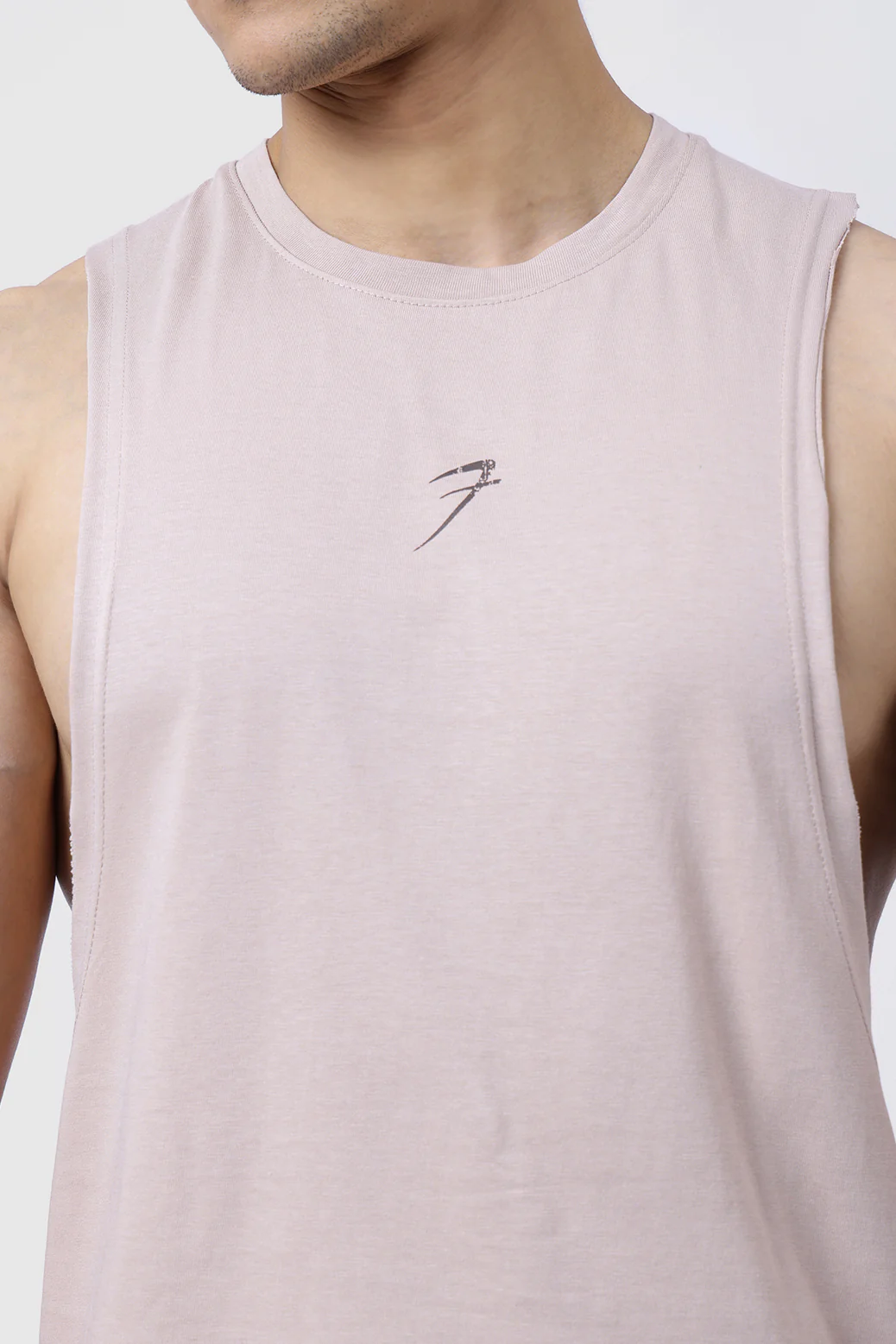 Drift Deep Arm Tank Beige - Image 4