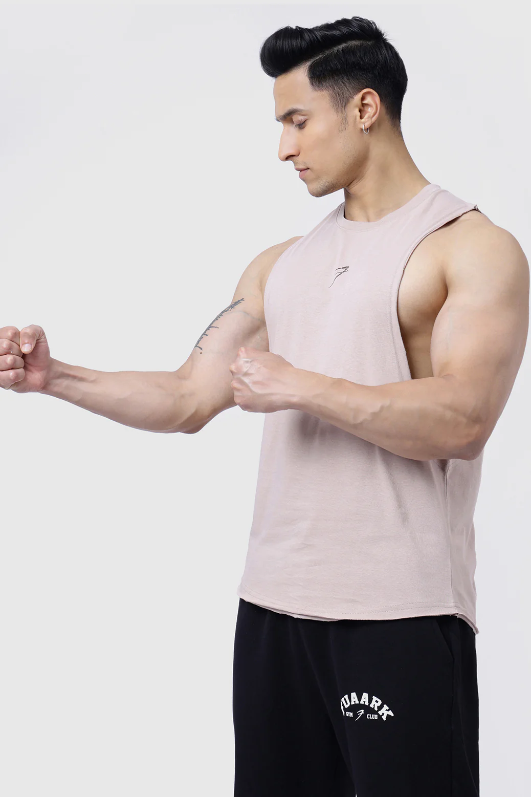 Drift Deep Arm Tank Beige - Image 5