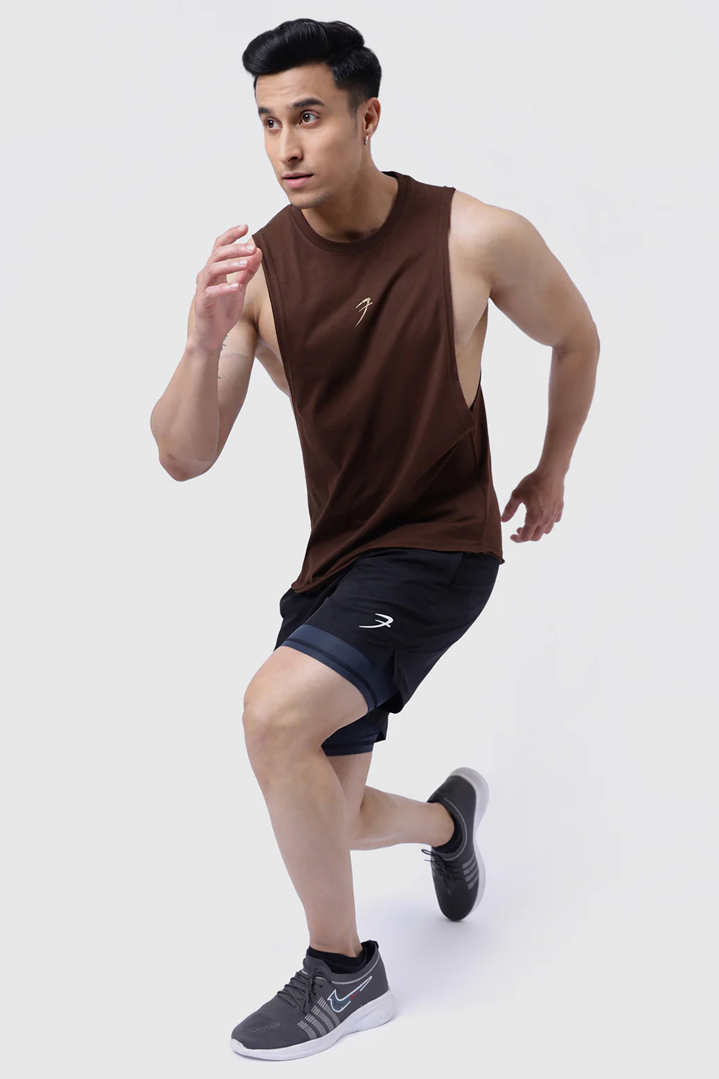 Drift Deep Arm Tank Coffee - Image 2