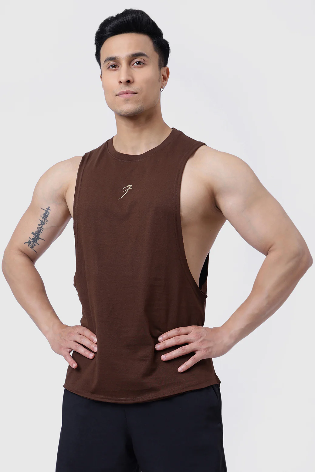 Drift Deep Arm Tank Coffee - Image 4