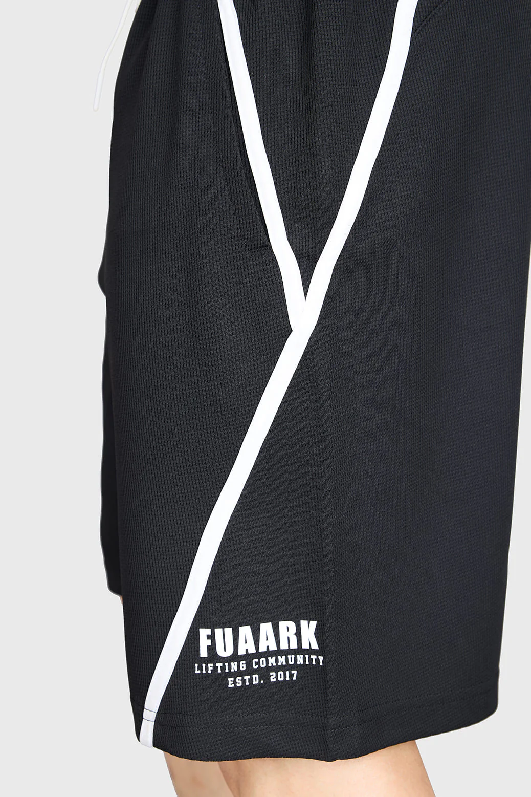 Drip Oversized Shorts Black - Image 3