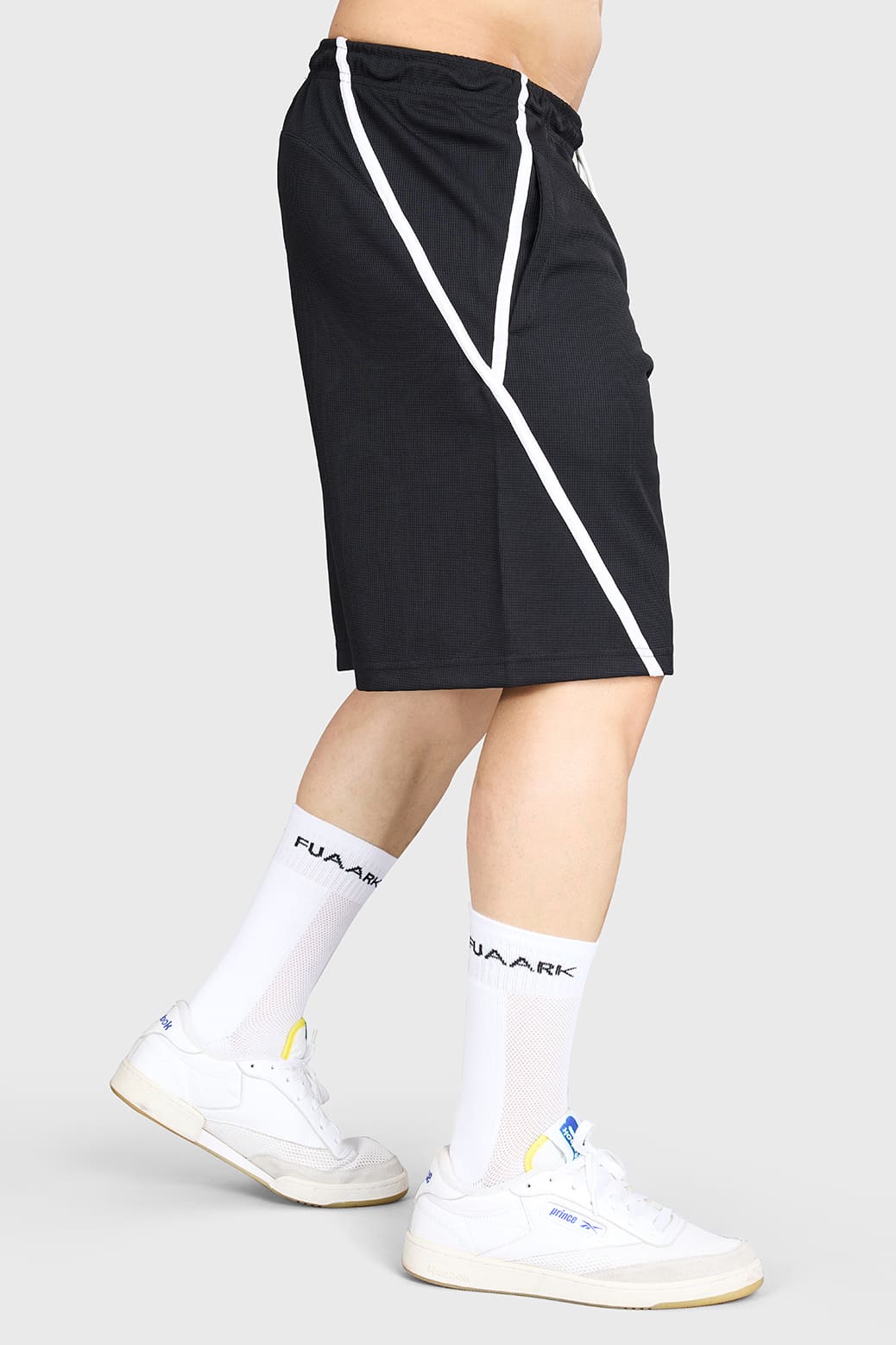 Drip Oversized Shorts Black - Image 5