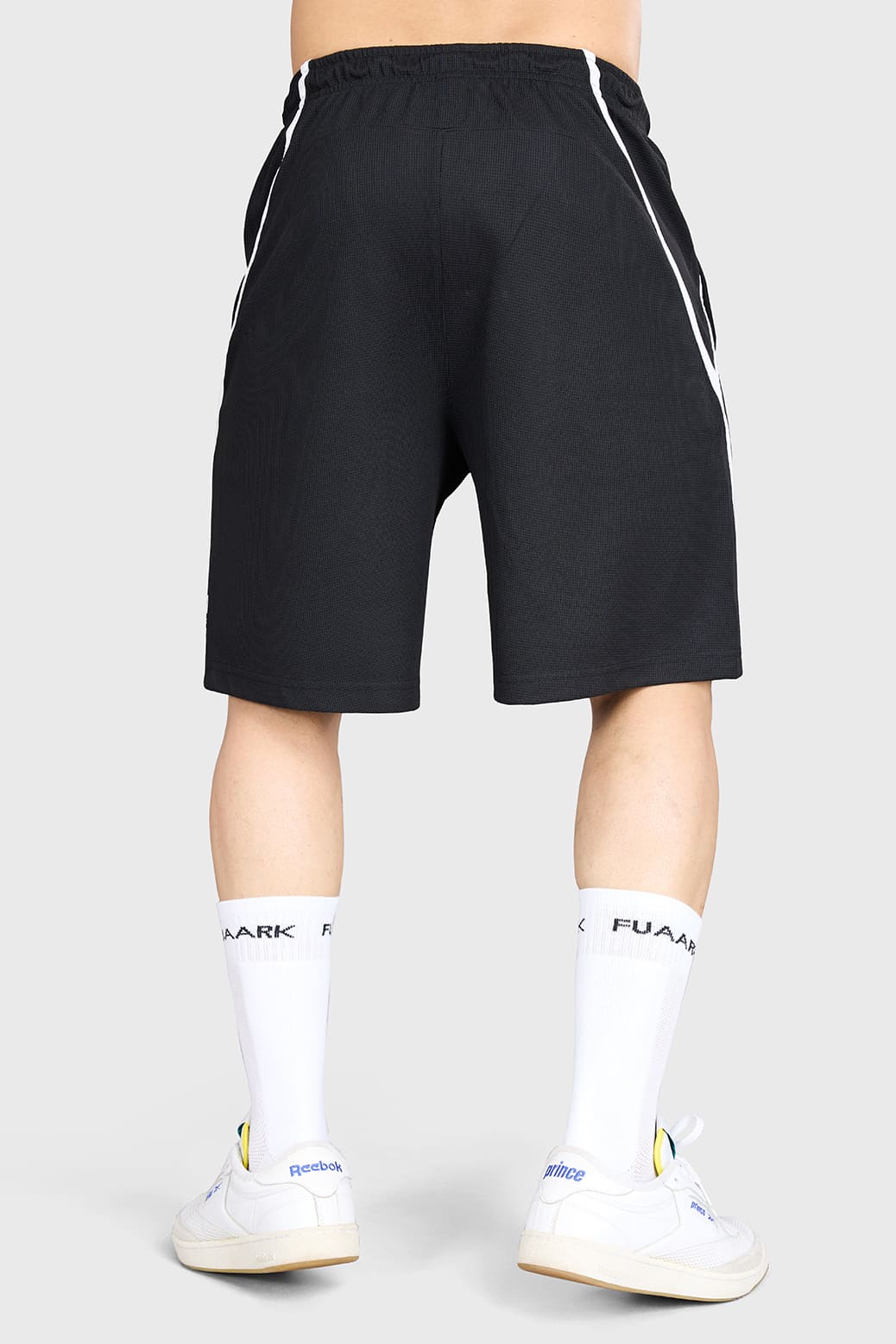 Drip Oversized Shorts Black - Image 6