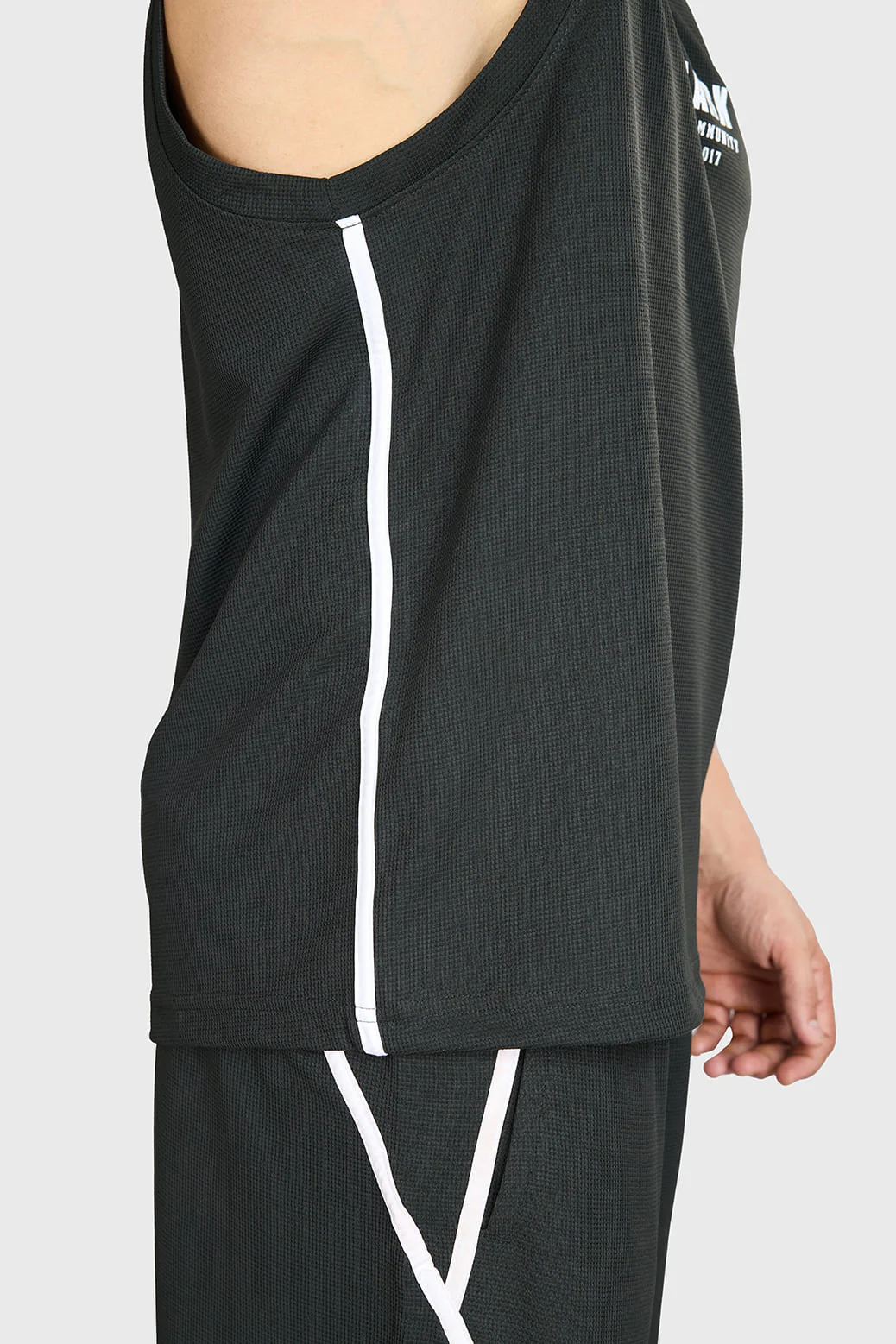 Drip Oversized Tank Olive - Image 4