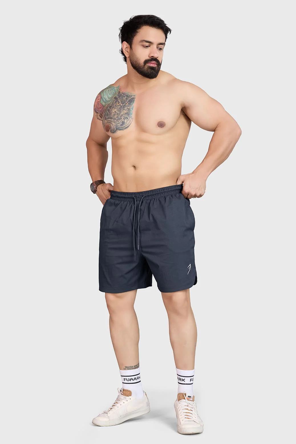 Edge Shorts Grey - Image 2
